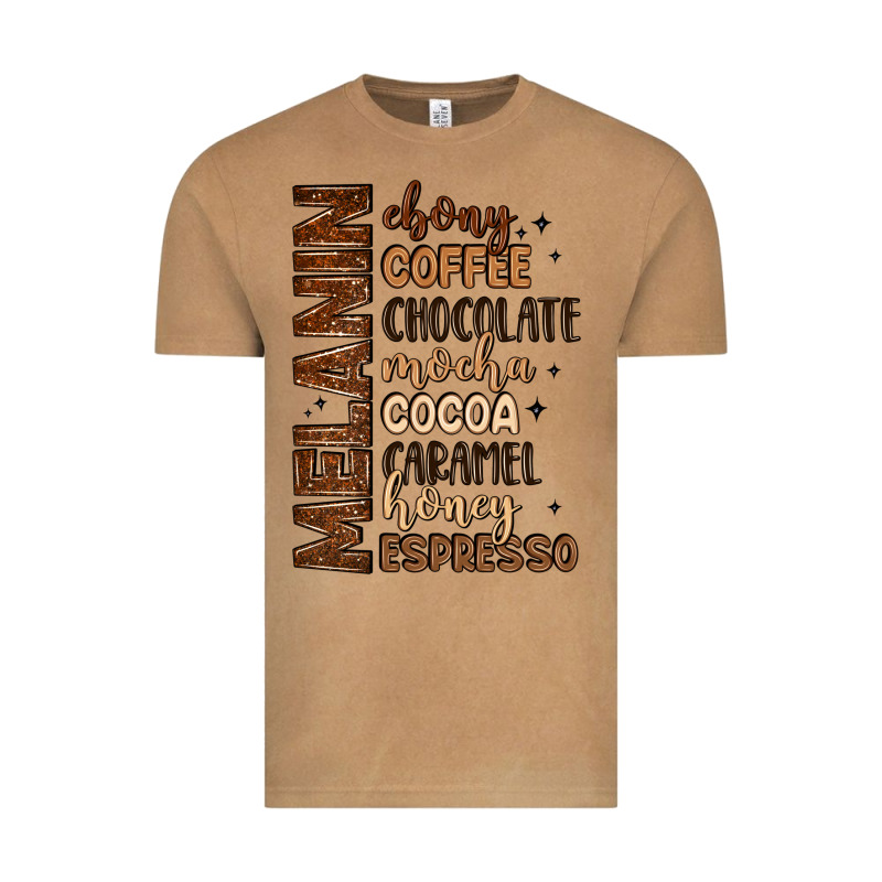 Melanin Shades Of Brown Vintage Tee by LillyAllenDesigns | Teevron