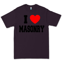 Plum i love masonry Premium Tee - linhVisuals