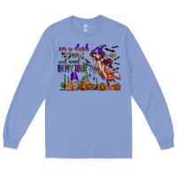 Colony Blue on a dark highway cool wind in my hair Long Sleeve Tee - SublimationCraftShop