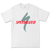 White Specialized Bikes Bicycle Premium Tee - linhVisuals