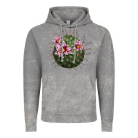 Cloud Rock arizona fishhook cactus Vintage Hoodie - LillyAllenDesigns