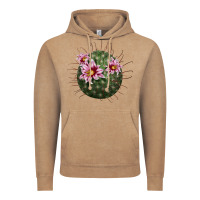 Vintage Coffee arizona fishhook cactus Vintage Hoodie - LillyAllenDesigns