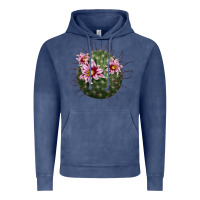 Vintage Denim arizona fishhook cactus Vintage Hoodie - LillyAllenDesigns