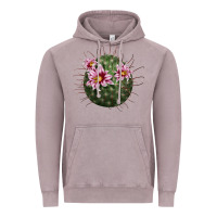Vintage Zinc arizona fishhook cactus Vintage Hoodie - LillyAllenDesigns