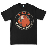 Black as slow as possible Premium Tee - linhVisuals