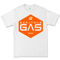 White beratnas gas Premium Tee - linhVisuals