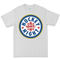 Dove Grey hockey night in canada 1 Premium Tee - linhVisuals