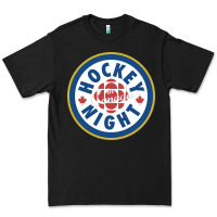 Black hockey night in canada 1 Premium Tee - linhVisuals
