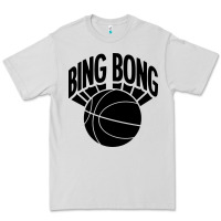 Dove Grey black bing bong Premium Tee - linhVisuals