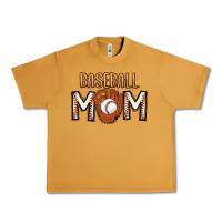 Peanut Butter Baseball Mom Urban Heavy Tee - CowhideDigitalArt