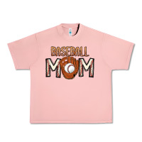 Salmon Baseball Mom Urban Heavy Tee - CowhideDigitalArt