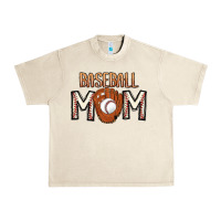 Sandshell Baseball Mom Urban Heavy Tee - CowhideDigitalArt