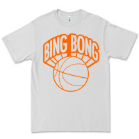 Dove Grey Bing Bong New York Premium Tee - linhVisuals