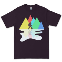 Plum bigfoot t  shirt bigfoot   bigfoot 8 Premium Tee - linhVisuals