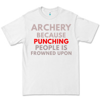 White archery because punching people is frowned upon Premium Tee - linhVisuals