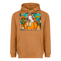 Meerkat autumn sheep in a pumpkin Heavyweight Hoodie - Jasminsmagicworld