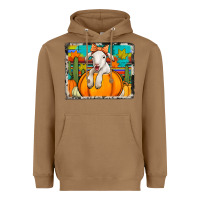 Toasted Coconut autumn sheep in a pumpkin Heavyweight Hoodie - Jasminsmagicworld