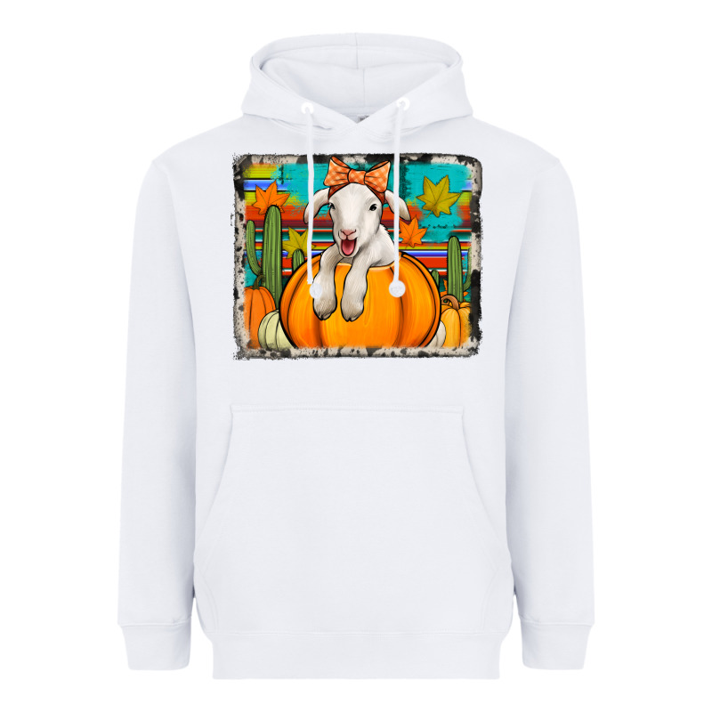 Autumn Sheep In A Pumpkin Heavyweight Hoodie by Jasminsmagicworld | Teevron