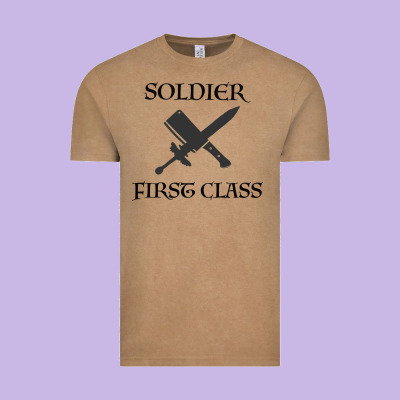 Soldier First Class Vintage Tee Designed By Bettercallsaul