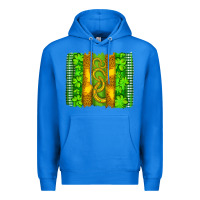 True Royal saint patricks horseshoe shamrock leopard glitter brushstroke Premium Hoodie - Artiststas