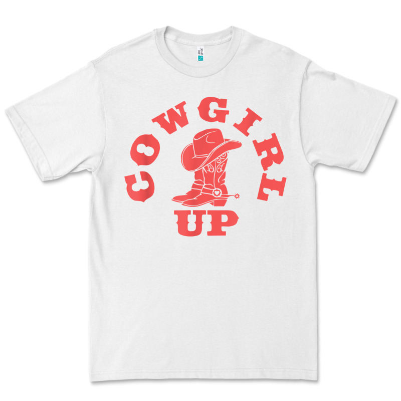 Cowgirl Up Leopad Hat Boot Rodeo Western Country Southern T Shirt Premium Tee by linhVisuals | Teevron