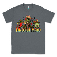Charcoal Heather My first cinco de mayo Classic Tee - FaDigitalArtStudio
