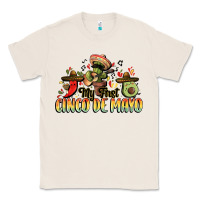 Natural My first cinco de mayo Classic Tee - FaDigitalArtStudio