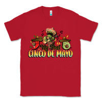 Red My first cinco de mayo Classic Tee - FaDigitalArtStudio