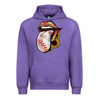 Tulip Baseball Tongue Urban Hoodie - Jasminsmagicworld