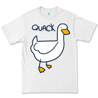 White quack duck Premium Tee - linhVisuals