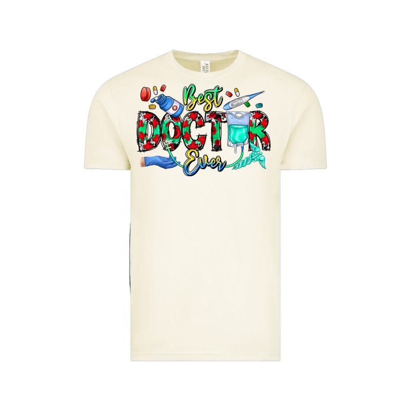 Best Doctor Ever Vintage Tee by CowhideDigitalArt | Teevron