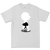 Dove Grey peanuts shadow silhouette Premium Tee - linhVisuals