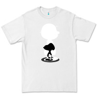 White peanuts shadow silhouette Premium Tee - linhVisuals