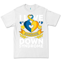 White down syndrome awareness month special needs love Premium Tee - linhVisuals