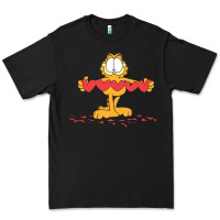 Black garfiel Premium Tee - linhVisuals