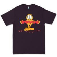 Plum garfiel Premium Tee - linhVisuals