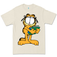 Bone garfiel Premium Tee - linhVisuals