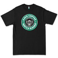 Black have coffee, watch radar new Premium Tee - linhVisuals
