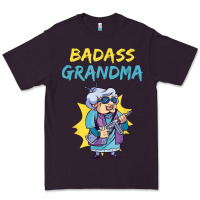 Plum badass grandma family mother grandma t shirt Premium Tee - linhVisuals