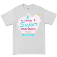 Dove Grey pink elephant car wash Premium Tee - linhVisuals