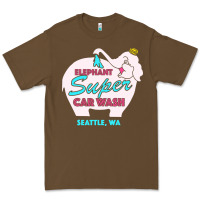 Cacao pink elephant car wash Premium Tee - linhVisuals