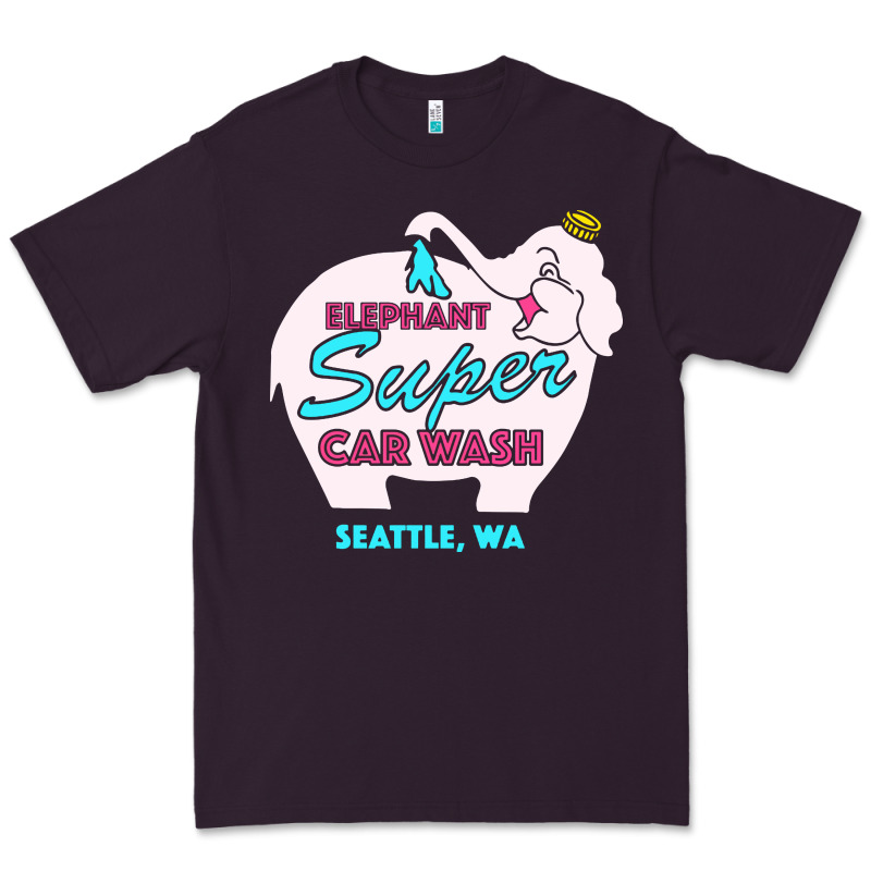 Pink Elephant Car Wash Premium Tee by linhVisuals | Teevron