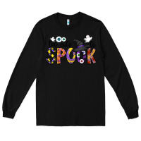 Black too cute to spook Long Sleeve Tee - CowhideDigitalArt