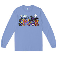 Colony Blue too cute to spook Long Sleeve Tee - CowhideDigitalArt