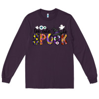 Plum too cute to spook Long Sleeve Tee - CowhideDigitalArt