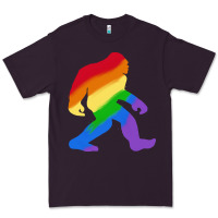 Plum bigfoot t  shirt rainbow bigfoot t  shirt Premium Tee - linhVisuals