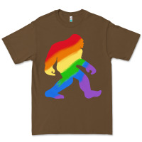 Cacao bigfoot t  shirt rainbow bigfoot t  shirt Premium Tee - linhVisuals