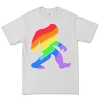 Dove Grey bigfoot t  shirt rainbow bigfoot t  shirt Premium Tee - linhVisuals