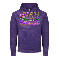 Cloud Purple king cake calories dont count Vintage Hoodie - RacoonDesign