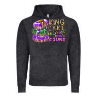 Vintage Black king cake calories dont count Vintage Hoodie - RacoonDesign
